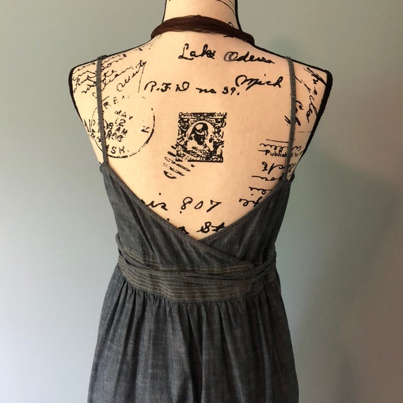 Loft Denim Wrap Dress - Picture 4 of 7